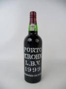 Lote 2051 - Garrafa Vinho Porto Krohn L.B.V. 1999, Engarrafada em 2003.