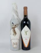Lote 2191 - Duas garrafas de Vinho Tinto Montes Alpha M 2000 Chilean Red Wine