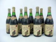 Lote 2298 - Oito Garrafas de Vinho Tinto Adega Coop. De Borba Colheita 1983