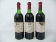 Lote 2381 - Três garrafas de Vinho Tinto Garrafeira 1980 Sociedade Vinícola Lusitana, S.A.