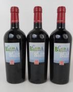 Lote 2442 - Três garrafas de Vinho Tinto Calda Bordaleza 2003, Bairrada Denominação de Origem Controlada, Portugal