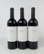 Lote 2467 - Três garrafas de Vinho Tinto Chryseia 2004 Douro P+S, product of Portugal, p.v.p. de 156€