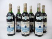 Lote 2506 - Seis garrafas de Vinho Tinto Colares Colheita 1982 Chão Rijo, Banzão Colares