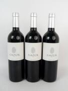 Lote 2572 - Três garrafas de Vinho Tinto Gazur 2006, Ribera Del Duero, Denominacíon de Origen, Aranda de Duero - Burgos España