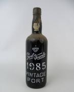 Lote 2635 - Garrafa Vinho Porto VINTAGE Real Vinicola 1985. Excelente ano Vintage.