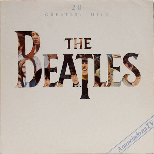 Lote 24 - THE BEATLES ?- "20 Greatest Hits", disco em vinil 33 rpm, LP, Compilation. Vendido na Oportunity por € 40 (https://tinyurl.com/dwwwka57). Não testado, marcas de uso