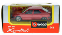 Lote 28 - BBURAGO, CITROEN XANTIA 16V - Miniatura automóvel à escala 1:43 em metal encarnado. Bburago. Nota: em caixa original