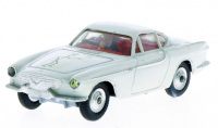 Lote 55 - CORGI TOYS, VOLVO P1800 "THE SAINT" - Miniatura automóvel em metal branco. Corgi Toys. Dim: 9,5 cm. Nota: sinais de manuseamento e falta do vidro do farol direito