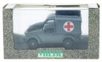 Lote 80 - VITESSE, VOLKSWAGEN LIEFRWAGEN TYP 83 AMBULANCE (1945) - Miniatura automóvel à escala 1:43 em metal cinzento. La Collection Vitesse. Nota: em caixa original