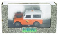 Lote 94 - VITESSE, LAND ROVER - Miniatura automóvel à escala 1:43 em metal laranja e branco com decoração dos STCP. La Collection Vitesse. Nota: em caixa original