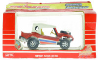 Lote 115 - MAJORETE, DUNE BUGGY - Miniatura automóvel à escala 1:32 em metal encarnado. Majorete Super Movers. Nota: em caixa original