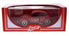 Lote 132 - SOLIDO PARA COCA-COLA, VOLKSWAGEN - Miniatura automóvel a escala 1:17 em metal encarnado com propaganda da Coca-Cola. Solido. Nota: em caixa original