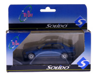 Lote 138 - SOLIDO, BMW 3 SERIES BERLINE SEDAN 4 DOOR (1990) - Miniatura automóvel à escala 1:43 em metal azul. Solido. Nota: em caixa original