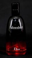 Lote 41 - DIOR, FRASCO DE PERFUME, TESTER - Eau de Toilette "Fahrenheit", Made in France, 100 ml. Nota: sem uso, com tampa, sem caixa