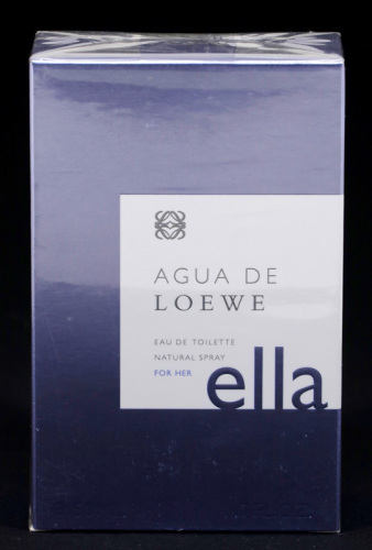 Lote 46 - LOEWE, FRASCO DE PERFUME - Eau de Toilette "Agua de Loewe", Made in Spain, 50 ml. Nota: sem uso, caixa selada