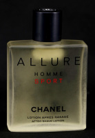 Lote 51 - CHANEL, FRASCO DE PERFUME - After Shave Lotion "Allure Homme Sport", Made in France, 50 ml. Nota: sem uso, com tampa, sem caixa