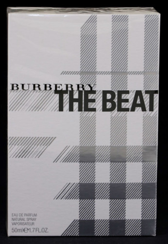 Lote 54 - BURBERRY, FRASCO DE PERFUME - Eau de Parfum "The Beat", Made in France, 50 ml. Nota: sem uso, caixa selada