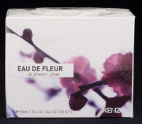 Lote 56 - KENZO, FRASCO DE PERFUME - Eau de Toilette "Eau de Fleur", Made in France, 50 ml. Nota: sem uso, caixa selada