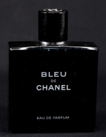 Lote 58 - CHANEL, FRASCO DE PERFUME, TESTER - Eau de Parfum "Bleu de Chanel", Made in France, 100 ml. Nota: sem uso, com tampa, sem caixa