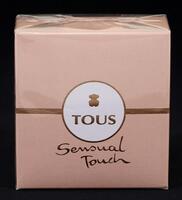 Lote 64 - TOUS, FRASCO DE PERFUME - Eau de Toilette "Sensual Touch", Made in Spain, 30 ml. Nota: sem uso, caixa selada