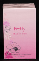 Lote 76 - ELIZABETH ARDEN, FRASCO DE PERFUME - Eau de Parfum "Pretty", Made in France, 30 ml. Nota: sem uso, caixa selada