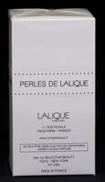 Lote 112 - LALIQUE, FRASCO DE PERFUME - Eau de Parfum "Perles de Lalique", Made in France, 50 ml. Nota: sem uso, caixa selada