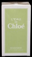 Lote 114 - CHLOÉ, FRASCO DE PERFUME - Perfumed Shower Gel "L`Eau de Chloé", Made in Monaco, 200 ml. Nota: sem uso, caixa selada