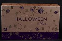 Lote 122 - JESUS DEL POZO, HALLOWEEN, COFFRET - Eau de Toilette "Fleur" + Necessaire de Viagem Halloween, Made in Spain, 100 ml. Nota: sem uso, caixa selada