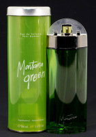 Lote 128 - CLAUDE MONTANA, FRASCO DE PERFUME - Eau de Toilette Pour Homme "Montana Green", Made in France, 100 ml. Nota: sem uso, caixa não selada