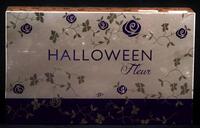 Lote 129 - JESUS DEL POZO, HALLOWEEN, COFFRET - Eau de Toilette "Fleur" + Necessaire de Viagem Halloween, Made in Spain, 100 ml. Nota: sem uso, caixa selada