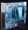 Lote 135 - DAVIDOFF, COOL WATER WOMAN, COFFRET - Eau de Toilette + Gentle Shower Breeze + Moisturising Body Lotion "Cool Water Woman", Made in France, 30 ml + 50 ml + 50 ml. Nota: sem uso, caixa não selada - 2