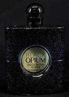 Lote 146 - YVES SAINT LAURENT, FRASCO DE PERFUME, TESTER - Eau de Parfum Intense "Black Opium ", Made in France, 100 ml. Nota: sem uso, com tampa, sem caixa