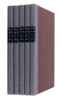 Lote 30 - ÁREA OESTE - MAGAZINE DE INFORMAÇÃO REGIONAL - 5 Vols. (Diversos números encadernados em 5 vols.). Director José Vitor Silva. Contém o nº 1 Ano I de 6 de Março de 1993 (75$00). Cada volume corresponde a um ano específico, sendo: Vol. I 1993; Vol