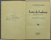 Lote 50 - CARTAS DA ZAMBEZIA (ASSUNTOS COLONIAIS), LIVRO - Por F. Gavicho de Lacdrda. Eemplar idêntico encontra-se à venda por € 75. Editora: Depositária - Livraria Rodrigues, Lisboa, [s/d]. Dim: 24,5x15,5 cm. Encadernação cartonada. Conserva a capa de br - 2