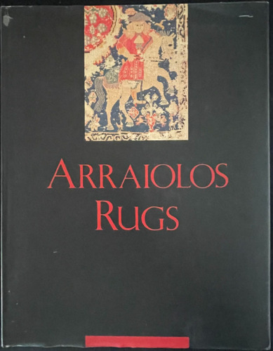 Lote 52 - ARRAIOLOS RUGS, LIVRO - Edição em língua inglesa. Por AA.VV. Edição Comemorativa do 4º Aniversário do Fundo VIP, 1991. Dim: 22x25 cm. Encadernação cartonada em tela preta com ferros a seco e sobrecapa. Profusamente ilustrado. Nota: exemplar bem 