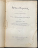 Lote 74 - ARTHUR NAPOLEÃO - RESENHA COMEMORATIVA DA SUA VIDA PESSOAL E ARTÍSTICA, LIVRO - Por Sanches de Frias. Edição promovida e subsidiada por amigos e admiradores do artista, Lisboa. 1913. Dim: 22x15 cm. Encadernação de capa de brochura. Nota: sinais - 2