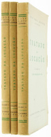 Lote 89 - TRATADO DA LOCAÇÃO, LIVROS - 3 Vols. Por José Pinto Loureiro. Exemplares idênticos encontrados à venda por € 60. Editora: Coimbra Editora, Limitada. 1946 e 1947. Dim: 24x16 cm. Encadernações de capa de brochura. Obra que estuda de forma muito de