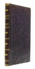 Lote 110 - A MANTILHA DE RENDA (COMÉDIA EM VERSO), LIVRO DO SÉC XIX - Por Fernando Caldeira. Editora: Typographia do Diário da Manhã, Lisboa, 1880. Dim: 19x12,5 cm. Encadernação em meia pele com ferros a ouro. Nota: lombada e pastas cansadas