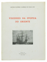 Lote 210 - VISEENSES NA EPOPEIA DO ORIENTE, OPÚSCULO - Por António Filomeno Lourenço de Sousa Leite. Separata da Revista Beira Alta, Viseu, 1967. Dim: 23x17 cm. Encadernação de capa de brochura. Nota; páginas por abrir