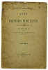 Lote 220 - ANNAES DO ORPHEON PORTUENSE, LIVROS - 4 Vols. (Desde a sua fundação 1897; Quarto Suplemento 1913; Quinto suplemento 1931; e Sexto suplemento 1952). Contribuição para a história da música em Portugal. Dim: 22x16 cm. Encadernação de capa de broch - 3