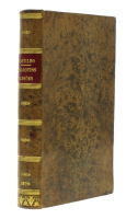 Lote 226 - COLLOQUIOS ALDEÕES, LIVRO DO SÉC. XIX - Por M, de Cornenin. Obra premiada pela academia franceza. Versão de António Feliciano de Castilho (Visconde de Castilho). Editora: Imprensa Commercial, Porto, 1879. Dim: 18x13 cm. Encadernação em inteira 