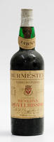 Lote 34 - PORTO BURMESTER RESERVA - Garrafa de Vinho do Porto, Reserva, LD Velhíssimo, Meio Seco Aloirado, Tawny, Burmester, (750ml aprox.). Nota: idêntica à venda por € 39,50. Consultar valor indicativo em https://tinyurl.com/permfhda. Nota: apresenta li