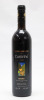 Lote 117 - VINHO TINTO - 3 garrafas de vinho tinto, Garrafa de Vinho Tinto, Curtinho, Colheita 1999, Douro-Doc, VQPRD, Adega Cooperativa de Trevões (750ml-12% vol), e garrafa de Montes Ermos, 2001, Douro Doc (750ml-13% vol), e garrafa Vinhas do Infante 20 - 3