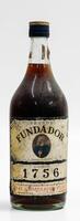 Lote 156 - BRANDY FUNDADOR - Garrafa de Old Brandy Fundador, Real Companhia Velha, alvará régio de 1756 (950 ml-38,5%vol)