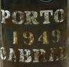 Lote 40 - PORTO CABRAL 1949 - Garrafa de Vinho do Porto, Aloirado Meio Seco, Serafim Cabral, Vila Nova de Gaia, (750ml). Nota: garrafa idêntica foi vendida por € 320 na Oportunity Leilões. Consultar valor indicativo em https://oportunityleiloes.auctionser - 3