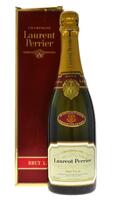 Lote 48 - CHAMPAGNE LAURENT-PERRIER - Garrafa de Champagne Francês, Brut LP, Laurent-Perrie, Tours Sur Marne, França, (750ml - 12%vol.). Nota: em caixa de cartão original