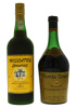 Lote 74 - GARRAFAS DIVERSAS - Conjunto e 2 garrafas sendo 1 garrafa de Aguardente Velha Monte Crasto 1890, (750ml) e 1 garrafa de Moscatel Favaios 1975, Adega Cooperativa de Favaios, (750ml - 17%vol.). Conjunto com um valor de venda de € 197,80. Nota: apr - 2