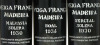 Lote 119 - MADEIRA VEIGA FRANÇA 1930 E 1934 - 3 garrafas de Vinho da Madeira sendo 1 garrafa Sercial Solera 1930, 1 garrafa Malvasia Solera 1930 e 1 garrafa Boal 1934, Especialmente engarrafado para o Banco Comercial Português, (750ml). Nota: conjunto cm - 4