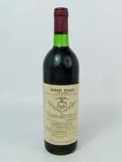 Lote 3694 - Garrafa Veja-Sicília único 1966, Vino Fino Elaborado com uva Cabernet Sauvignon, Malbec, Merlot, Tinto Fino y Albillo, Bodegas Veja Sicília, S.A., com p.v.p. de 620€