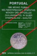 Lote 151 - Numismática - Moedas; Portugal; Carteira BNC 100$00 escudos México 86 em Prata - Estado: UNC; Cotação pelo anuário numismática 2013 - 50€